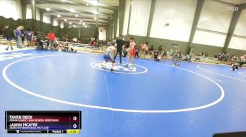 126 lbs 3rd Place Match - Taven Deck, Crook County High School Wrestling vs Jaxon McAtee, Askeo International Mat Club