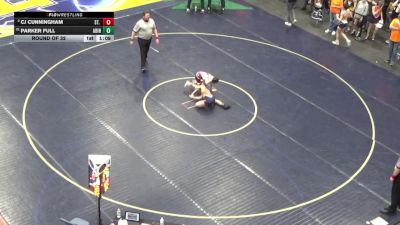 82 lbs Round Of 32 - Cj Cunningham, St. Marys vs Parker Full, Abington Heights