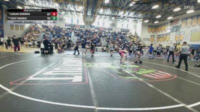 132 lbs Champ. Round 2 - Lukah Zherka, Sons Of Thunder vs Colt Daigle, Clay