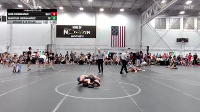 80 lbs Round 2 (6 Team) - Marcus Hernandez, Prestige Worldwide vs Gus Engelman, Mat Assassins Red