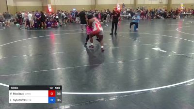 190 lbs Rr Rnd 2 - Vanessa Mccloud, Ward Girls Wrestling vs Latoya Sylvestre, Florida Elite Wrestling