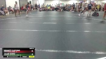 106 lbs Round 1 (8 Team) - Bennett Custodio, Headhunters Green vs Caleb Kosko, New England Black & Gold