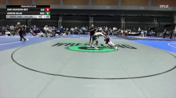 144 lbs Consi Of 8 #1 - Jair Jackson-Bey, Allen vs Austin Ellis, Davis