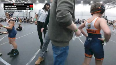 80 lbs Placement (4 Team) - Judah Hertzog, Broad Axe WA Green vs Julian Turner, PA Gold