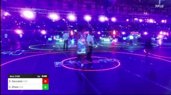 190 lbs Consi Of 8 #2 - Samuel Sauceda, Fossil Ridge High School vs Carson Shaw, Summit WC