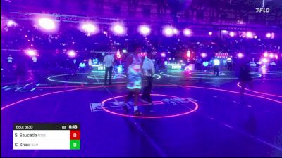 190 lbs Consi Of 8 #2 - Samuel Sauceda, Fossil Ridge High School vs Carson Shaw, Summit WC