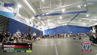 70 lbs Semis (4 Team) - Kinslee Mcvey, Untouchables Purple vs Marcie Cook, Queens Of Chaos