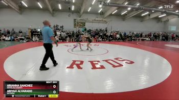 110 lbs Cons. Round 7 - Ariyah Alvarado, Skyview vs Arianna Sanchez, Douglas County