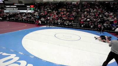 4A 125 lbs Quarterfinal - Jade Laguna, Pine View vs Addison Hills, Green Canyon