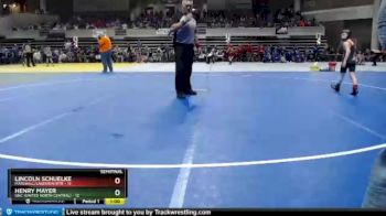 70 lbs Semis (4 Team) - Lincoln Schuelke, Marshall/Lakeview/RTR vs Henry Mayer, UNC (United North Central)