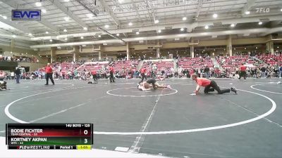 125 lbs Cons. Semi - Kortney Akpan, WTC vs Bodie Fichter, Team Central