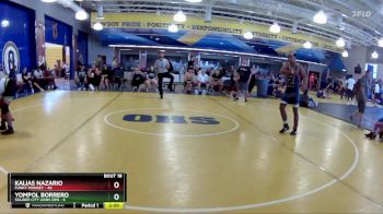 165 lbs Round 5 (8 Team) - Kalias Nazario, Funky Monkey vs Yompol Borrero, Soldier City Lions Den