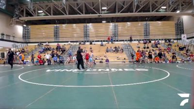 106 lbs Round 2 (6 Team) - AIDEN FOWLER, UNION COUNTY vs CALEB SCHAEFER, MAURER COUGHLIN WRESTLING CLUB