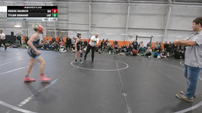 92 lbs Round 4 (10 Team) - Tyler Demand, Lake WC vs Reese Mamich, Brecksville