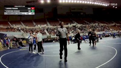 138-D1 Cons. Round 1 - Jaiden Finger, Desert Vista High School vs Stephen Roman, Chandler High School