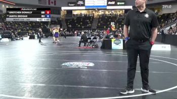 160 lbs Champ. Round 1 - Janiya Brogan, West Liberty vs Gretchen Donally, Colorado Mesa University