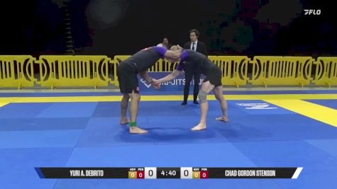 Chad Gordon Stenson vs Yuri A. DeBrito 2025 Pan IBJJF Jiu-Jitsu No-Gi Championship