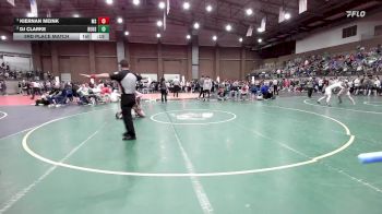 138 lbs 3rd Place Match - Kiernan Meink, Millard South vs Dj Clarke, Buford