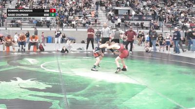 63 lbs Cons. Sub-rd Of 16 - Gage Chapman, Mt Spokane Wrestling Club vs Dominic Richards, Rock Of Redmond Wrestling