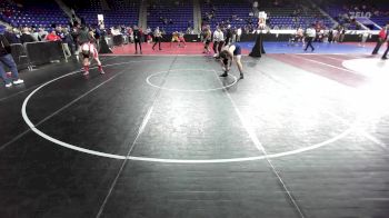 215 lbs Quarterfinal - Mason Pellegri, Milton vs Michael Klovski, Lexington