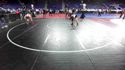 215 lbs Quarterfinal - Mason Pellegri, Milton vs Michael Klovski, Lexington