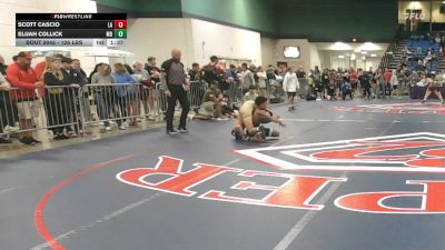 126 lbs Round Of 128 - Scott Cascio, LA vs Elijah Collick, MD
