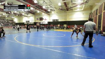 105 lbs Quarterfinal - Melani Bermudez, Orange vs Isabella Ramirez, Palm Springs