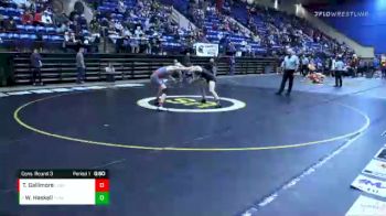 3 - 152 lbs Cons. Round 3 - Wyatt Haskell, Turner Ashby vs Trent Gallimore, Lord Botetourt