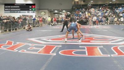 126 lbs Round Of 16 - Jacob Saunders, MO vs Miklo Hernandez, MN