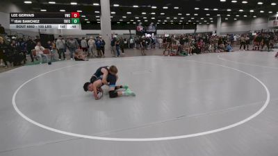 105 lbs Cons. Sub-quarters - Isai Sanchez, Team Nazar Training Center vs Lee Gervais, Valhalla Wrestling Club