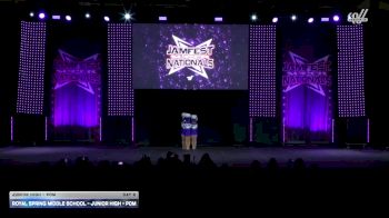 Royal Spring Middle School - Junior High - Pom [2026 Junior High - Pom Day 2] 2026 JAMfest Dance Super Nationals
