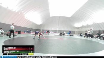 125 lbs Round 2 (8 Team) - Isaac Bourge, Quincy vs Daniel McEntyre, Montevallo