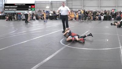 52 lbs Round 3 (6 Team) - Owen Buckley, Mitten Mayhem vs Max Mitchell, Shamrock WC