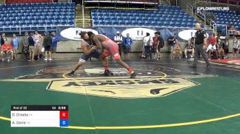 220 lbs Rnd Of 32 - Dorian Crosby, Pennsylvania vs Antonio Davis, Minnesota