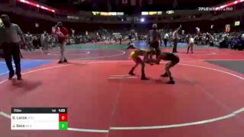 70 lbs Semifinal - Bryce Lance, Stout Wr Ac vs Joey Baca, NM Beast