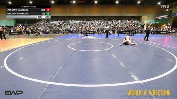 55 lbs Quarterfinal - Joaquin Vasquez, Steel City Reloaded vs Declan Espinosa, Rough House