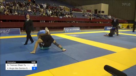 Brandon Thomas Olsen Tungcab vs Victor Hugo Dos Santos S. De Oli 2024 Pan IBJJF Jiu-Jitsu No-Gi Championship