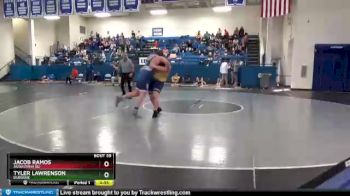 285 lbs Cons. Round 2 - Tyler Lawrenson, Dubuque vs Jacob Ramos, Augustana (IL)