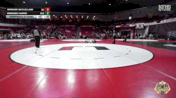 144 lbs Semifinals (8 Team) - Spencer McClelland, SALINA vs Brennen Harris, MARLOW