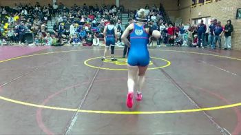 126 lbs Champ. Round 1 - Josie Mceuen, Pima High School vs Gabrielle Castagno, Benson