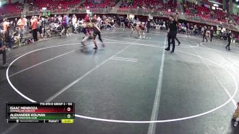 132 lbs Cons. Round 4 - Isaac Mendoza, Summerland Bobcats vs Alexander Kolman, Norris Wrestling Club