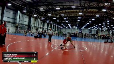 88 lbs Rd# 5- 3:45pm Friday Final Pool - Antonio Montemurro, Team BAM vs Paxton Terry, Nebraska Elite