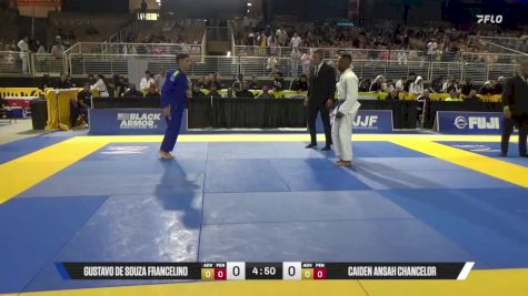 Caiden Ansah Chancelor vs Gustavo De Souza Francelino 2025 Pan Jiu Jitsu IBJJF Championship