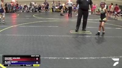 65/70 Semifinal - Zacoby Holmes, Unattached vs Blake Nesity, Chippewa