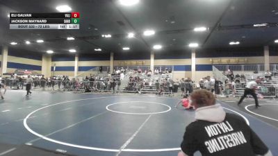 72 lbs Quarterfinal - Eli Galvan, Valiant College Prep vs Jackson Maynard, Sanderson Wr Ac