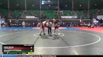 285 lbs Cons. Round 5 - Brandon Patterson, Buckhorn vs Gage Beyke, Gardendale Hs