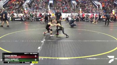 52 lbs Cons. Round 2 - Izaiah Reyna, Western Region Affiliated vs Drew Barkley, Marauder WC - Warren