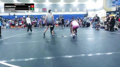 126 lbs Round 1 - Kj Carberry, C2X Academy vs London Kyle, Mighty Warrior