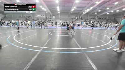 80 lbs Rr Rnd 3 - Cole Telenko, All-American Wrestling Club Blue vs Logan Ahlgren, Terps Xtreme ES