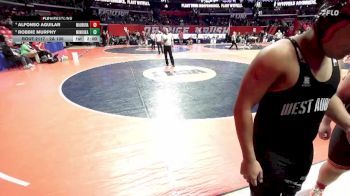 3A 285 lbs Cons. Round 1 - Robbie Murphy, Minooka vs Alfonso Aguilar, Aurora (West Aurora)